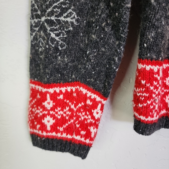 Vintage The Disney Store Winnie The Pooh Christmal Wool Sweater Size Small - Picture 4 of 11